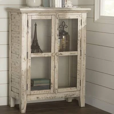 Lark Manor Eau Claire 2 Door Accent Cabinet Finish: Scrimshaw