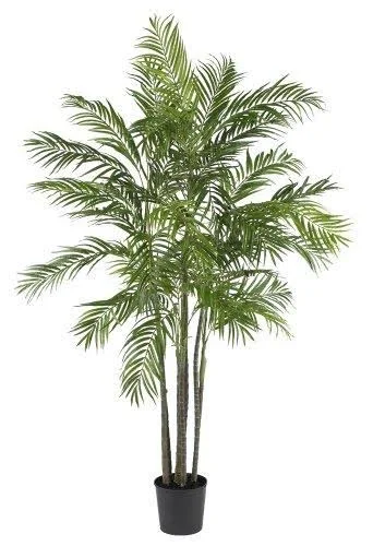 Nearly Natural 5275 Areca Palm Silk Tree, 6-Feet, Green