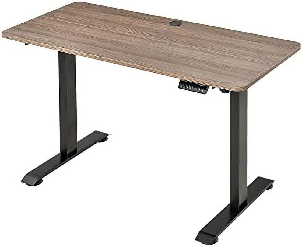 RUNFAYBIU Electric Height Adjustable Standing Desk with 54"