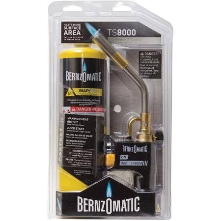 Bernzomatic TS8000BZKC Premium Trigger-Start Torch Kit, Price for: Each Characteristics: Premium Trigger-Start Torch Application