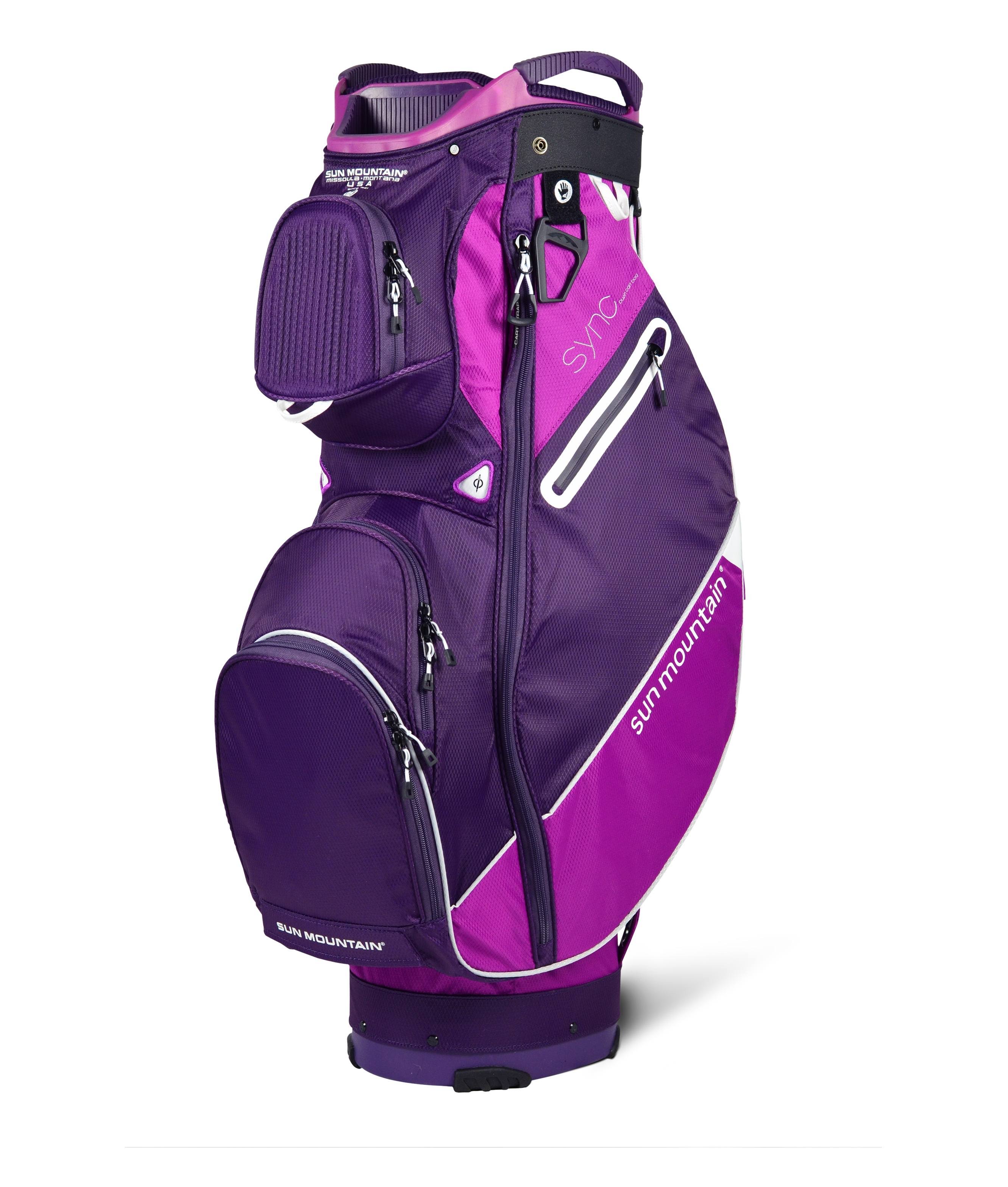 Sun Mountain 2019 Women's Sync Cart Bag | Violet/Concord