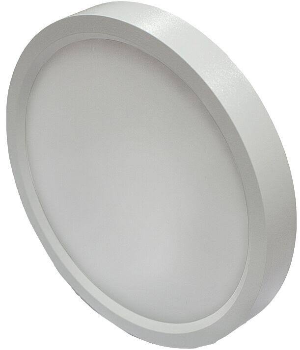7x22 LED Slimline Round Surface Fixture 3000K Universal Voltage 120-277V / 5 Pack