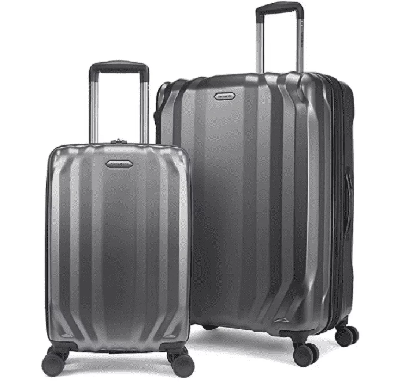 Samsonite 134852-1153 Volante Hardside Spinner Luggage 2-Piece Set, Dark Grey