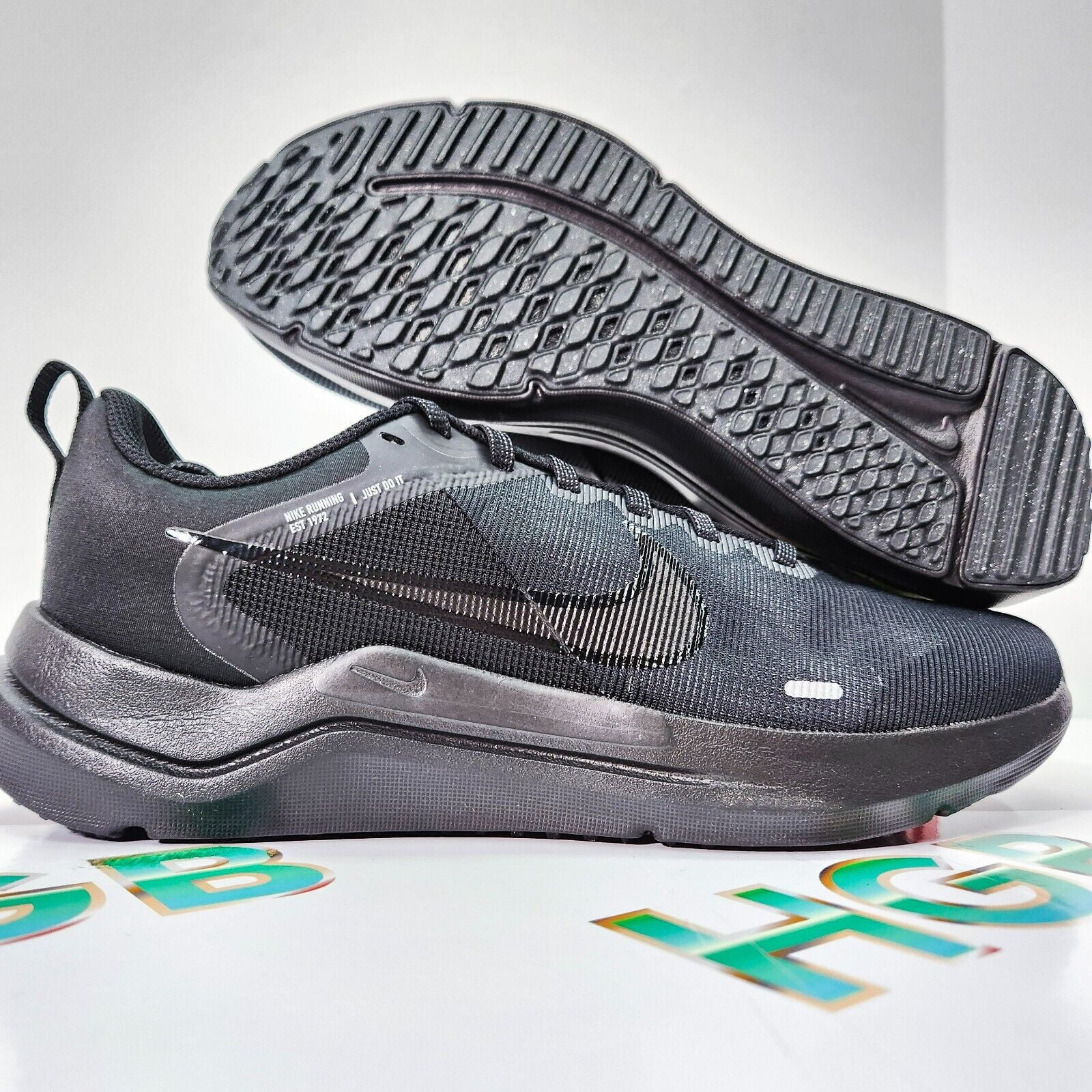 Nike Downshifter 12 Men's Black Grey DD9293-002