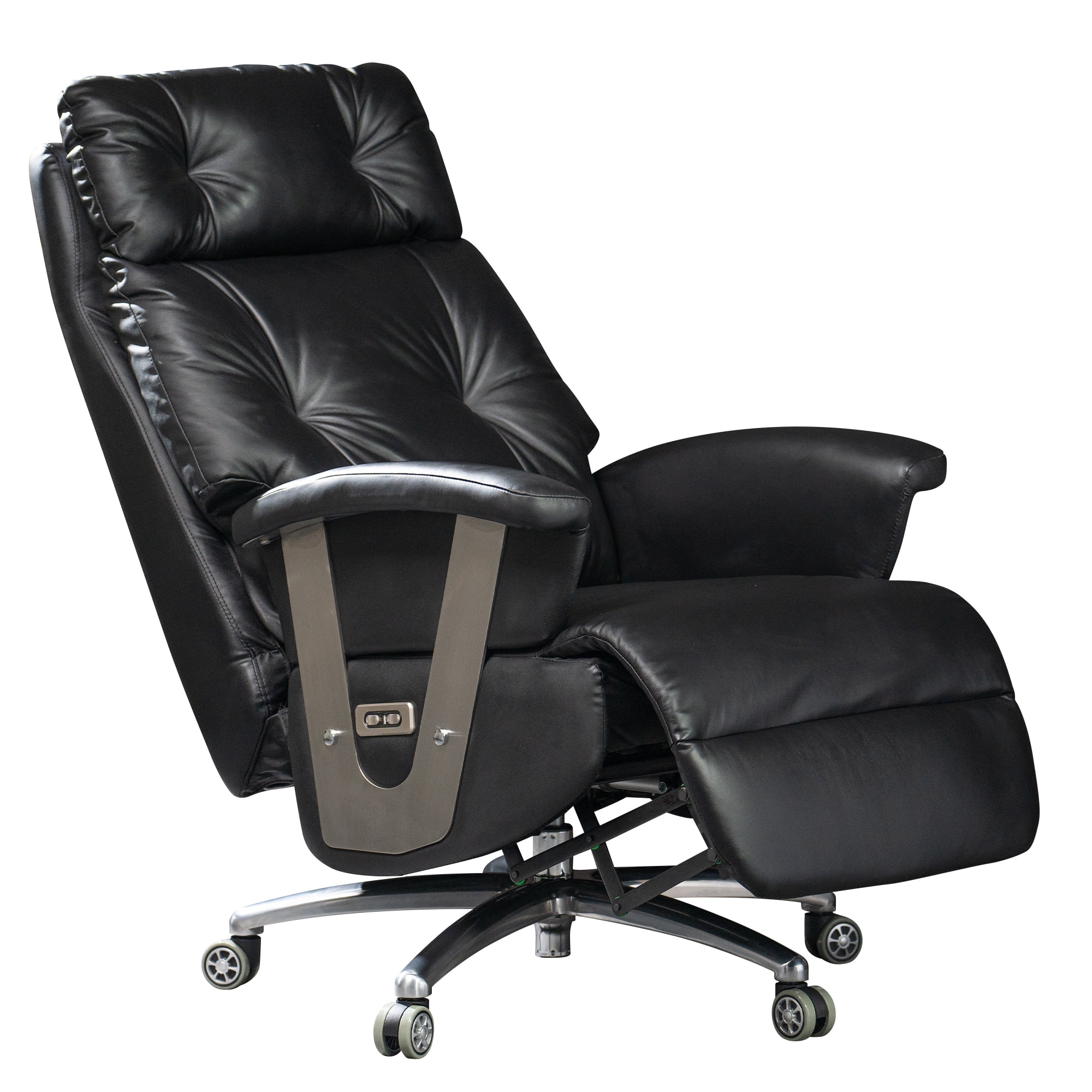 Kinnls Freya Reclining Office Chair Managerial Chairs & Executive Chairs (Black)