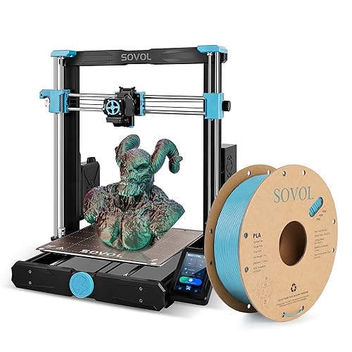 Sovol SV04 IDEX 3D Printer, Independent Dual Extruder 3D Printer with All Metal Direct Drive 32-bit Silent Motherboard Auto Leveling