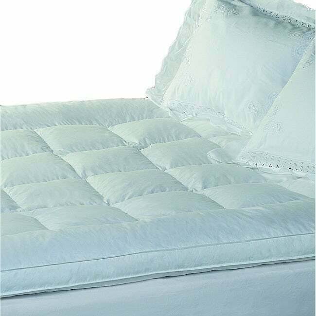 LC Modern Classics 233 Thread Count Featherbed Mattress Topper Size: California King