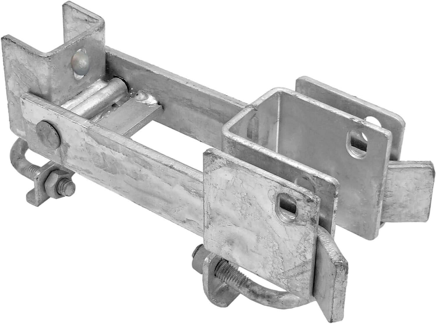 Chain Link Commercial Strong Arm Double Gate Latch - Latches Two Gates Together Without The Need of a Drop Rod