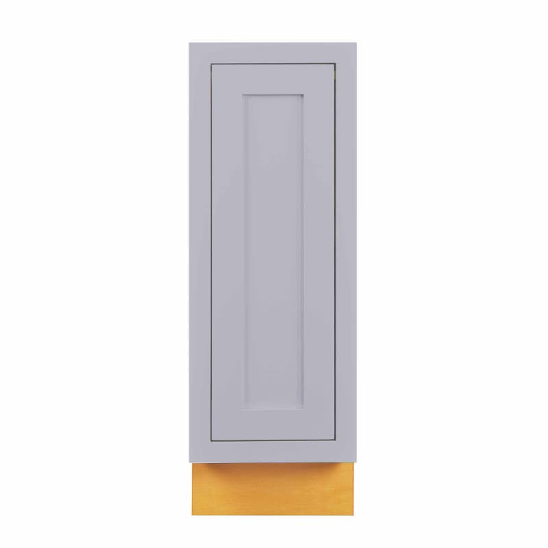 Maplevilles Cabinetry SR12 Inset 12 inch Wide x 34-1/2 inch Tall Base Cabinet, Gray