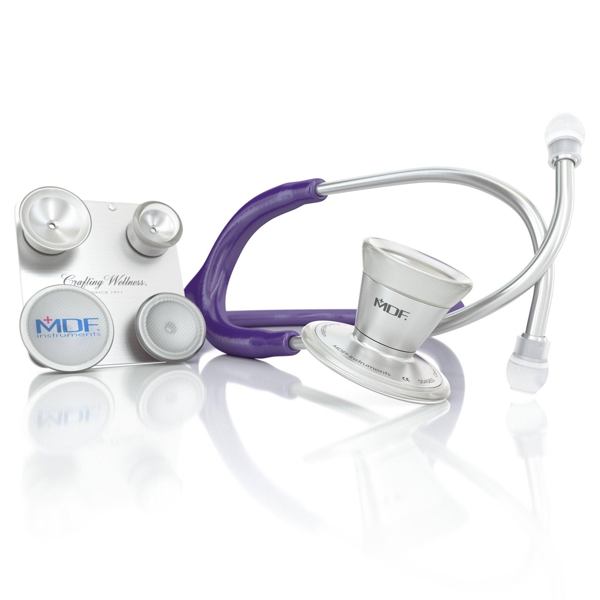 MDF ProCardial C3 u003E Critical Cardiac Care Edition Stethoscope, Purple
