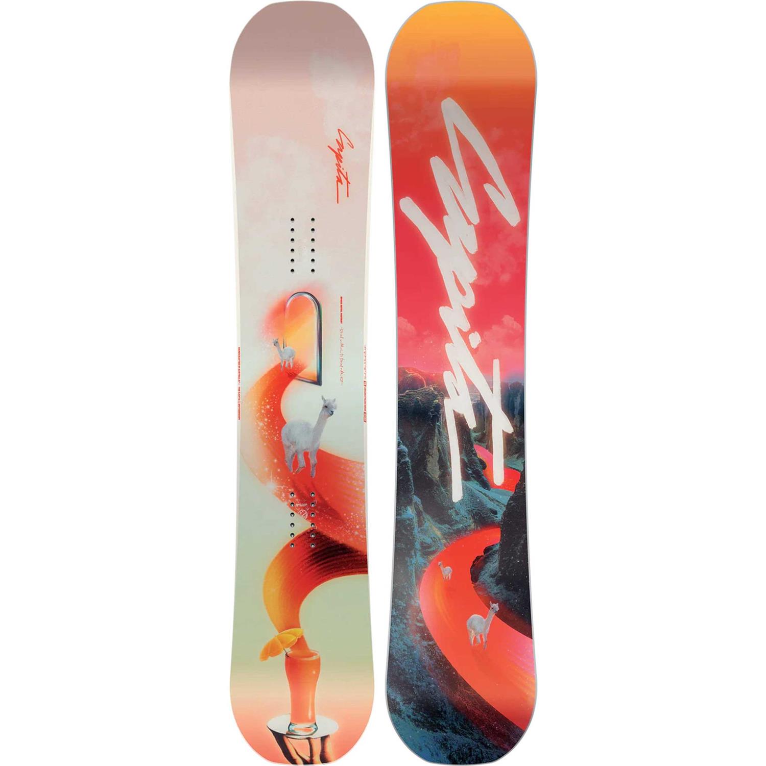 2024 Capita Space Metal Fantasy Womens Snowboard - Sports Supplies Online Store