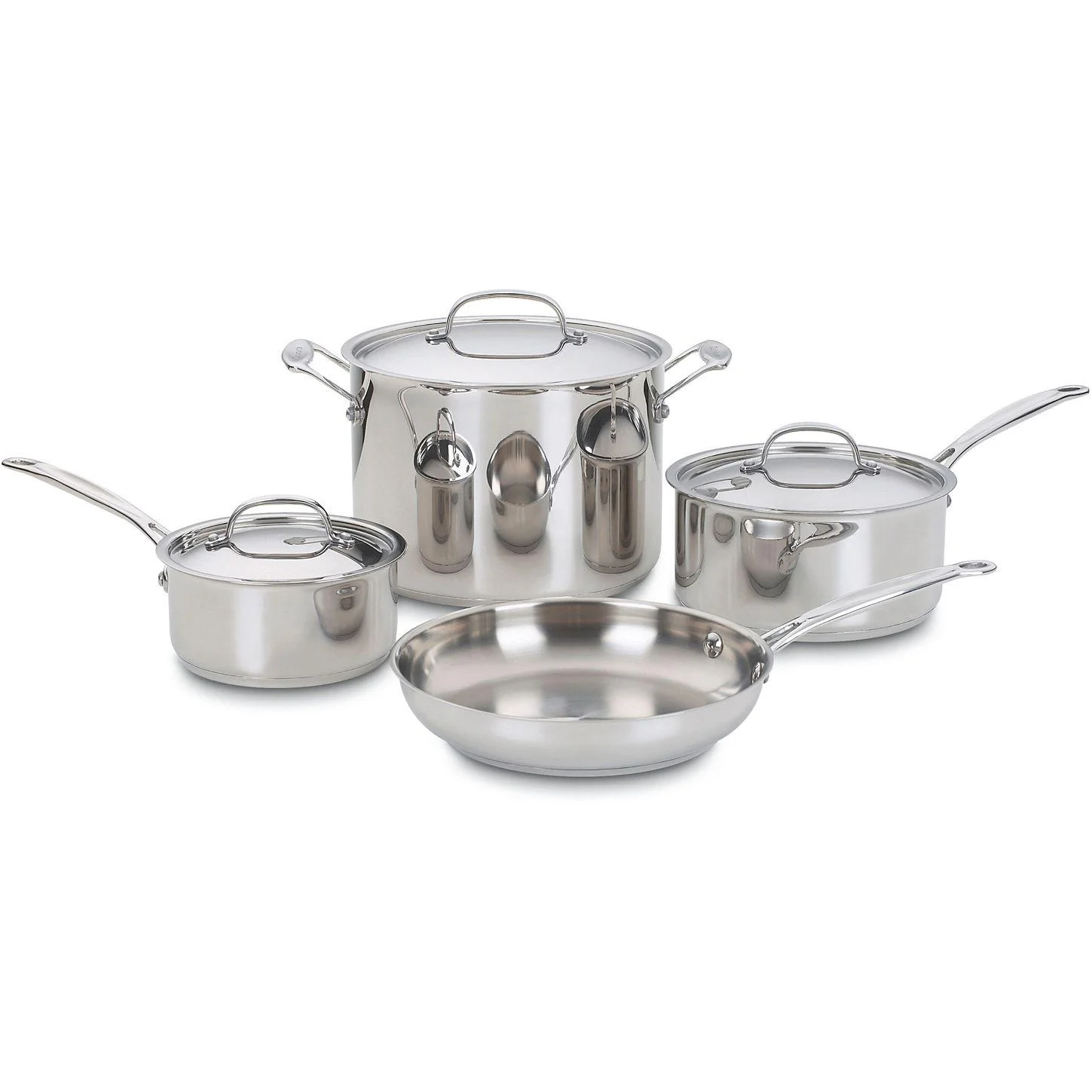 Cuisinart Chef's Classic Stainless 7-Piece Cookware Set