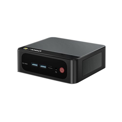 Beelink SER5 Max Mini PC, Mini Desktop Computers with AMD Ryzen R7 6800U(Turbo 4.7Ghz, 8C/16T), 24G LPDDR5+500GB M.2 2280 PCle4.0x4 NVMe SSD, WiFi 6