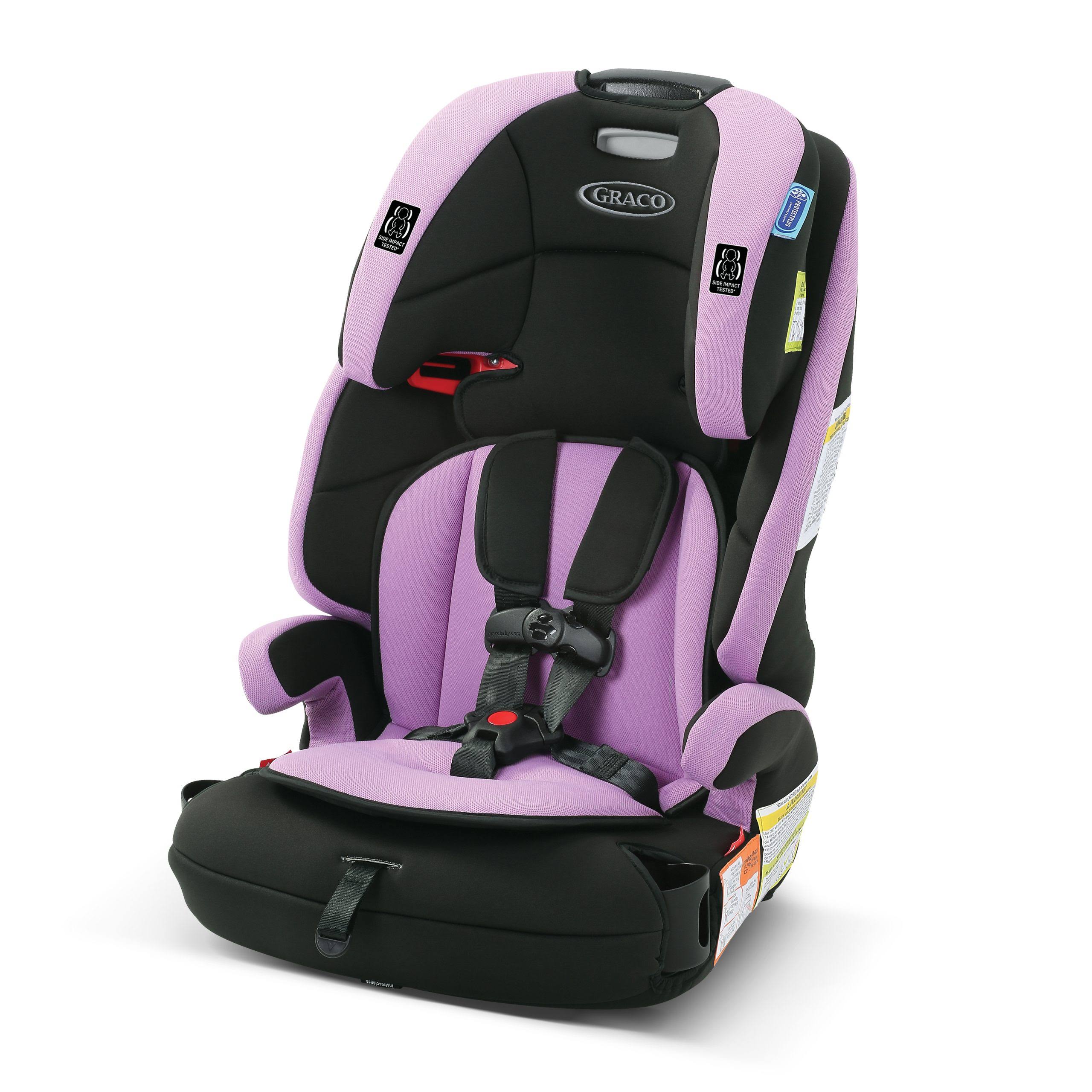 Graco Wayz 3-in-1 Harness Booster Car Seat, Marley