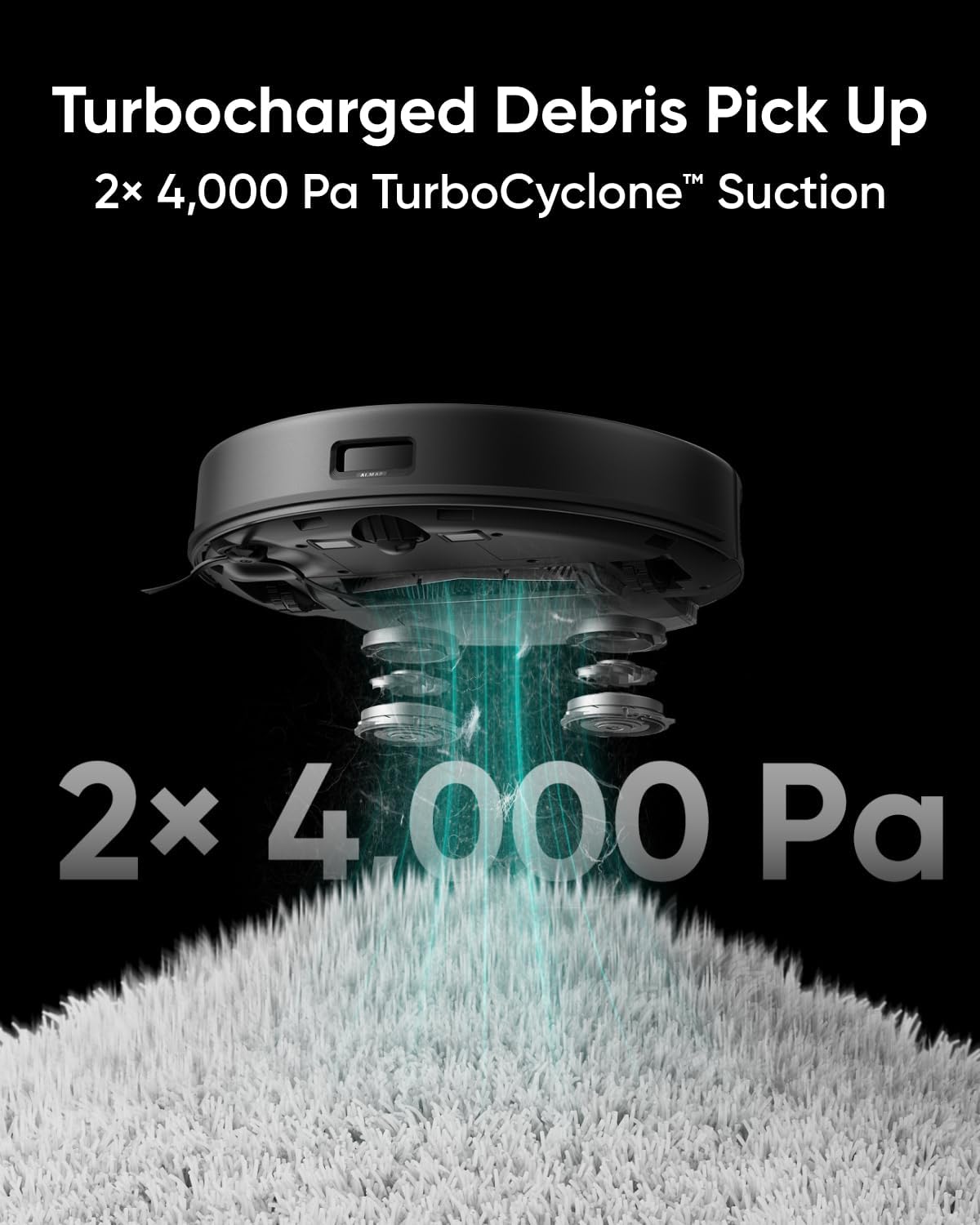 eufy Clean X8 Pro Robotic Vacuum with Self-Empty Station & Dust Bags (6 Packs)