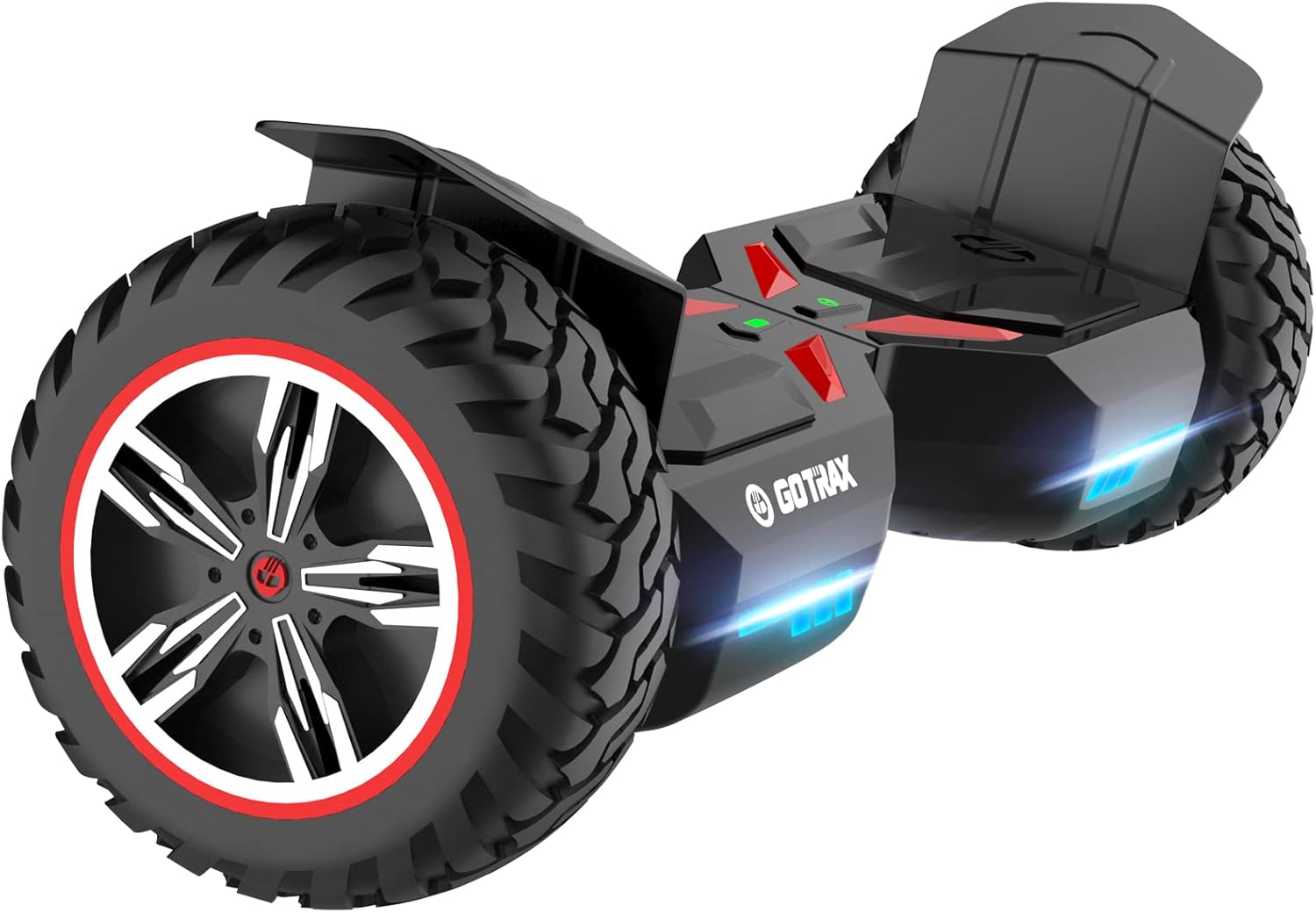 GOTRAX E4 All Terrain Hoverboard, 8.5" Offroad Tires Self Balancing Scooters with Music Speaker, UL2272 Certified, 144Wh Battery Up to 7 Miles