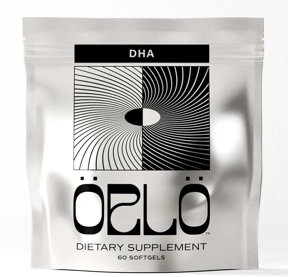 Orlo DHA - Vegan DHA Omega 3 Supplement - Triple Strength Omega3s - Plant Based DHA & EPA Fatty Acids Algae Omega-3 Oil