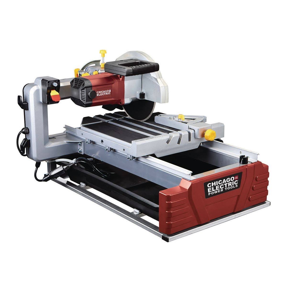 Chicago Electric 2.5 Horsepower 10x22 Industrial Tile/Brick Saw