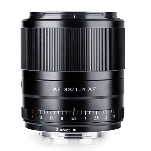 VILTROX 27mm F1.2 Pro Level XF Fuji Autofocus Lens f/1.2 Large Aperture APS-C Lens Compatible with Fuji X-Mount Mirrorless Cameras XH2S XH2 XT5 XT4