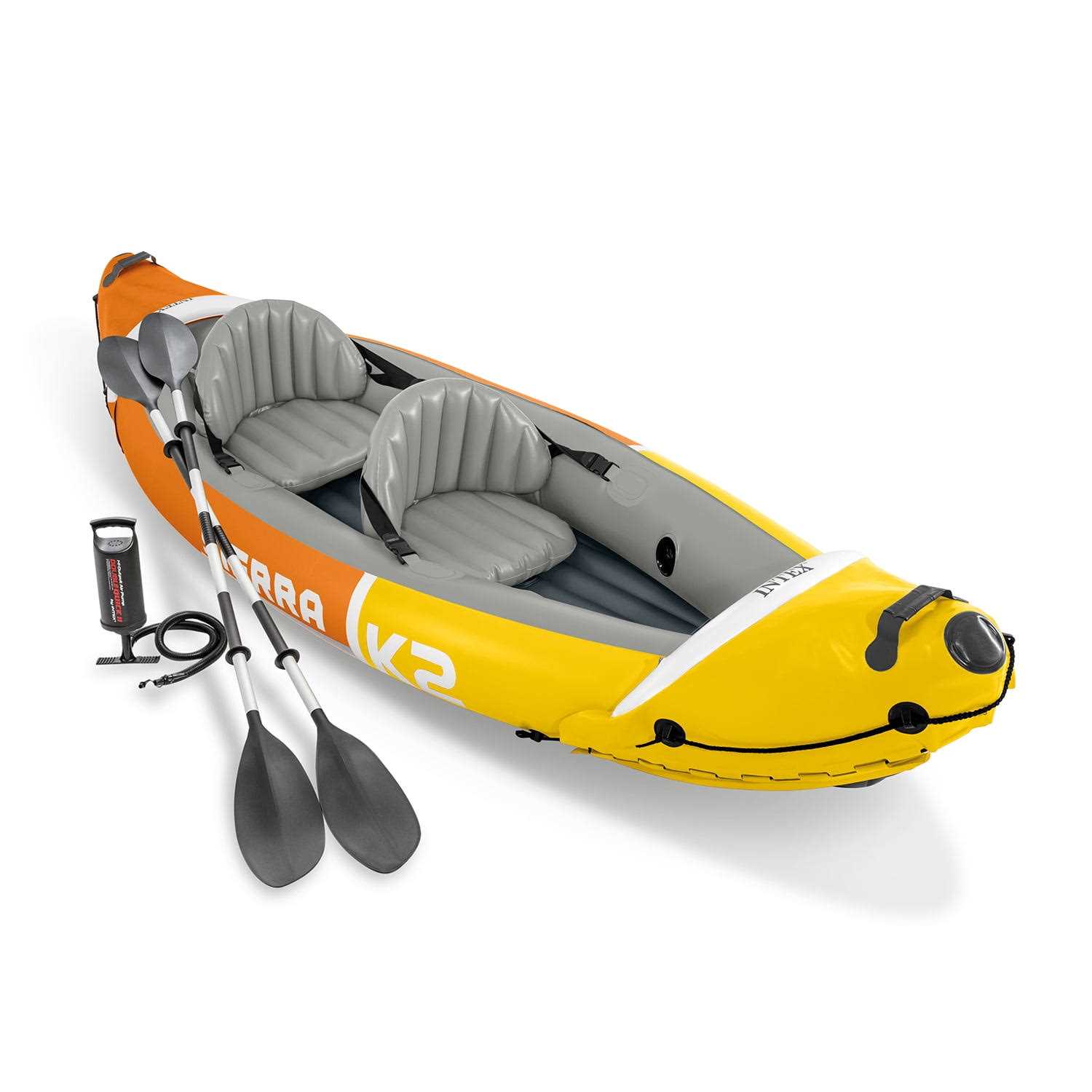 Intex Sierra K2 Inflatable Kayak with Oars and Hand Pump - Sports Supplies Online Store