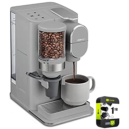 Cuisinart DGB-2 Grind and Brew Single-Serve Coffeemaker Bundle with 1 YR CPS Enhanced Protection Pack