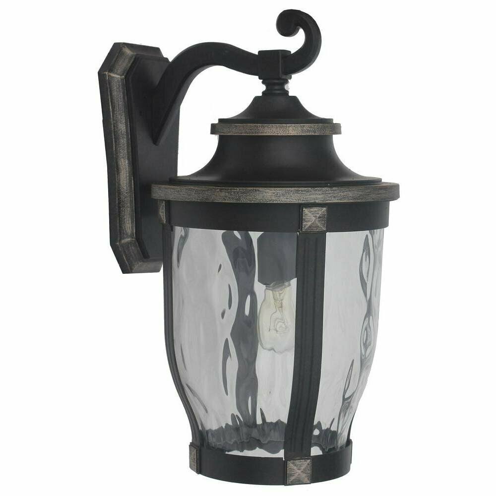 Home Decorators Collection Mccarthy 1-Light Bronze Outdoor Wall Mount