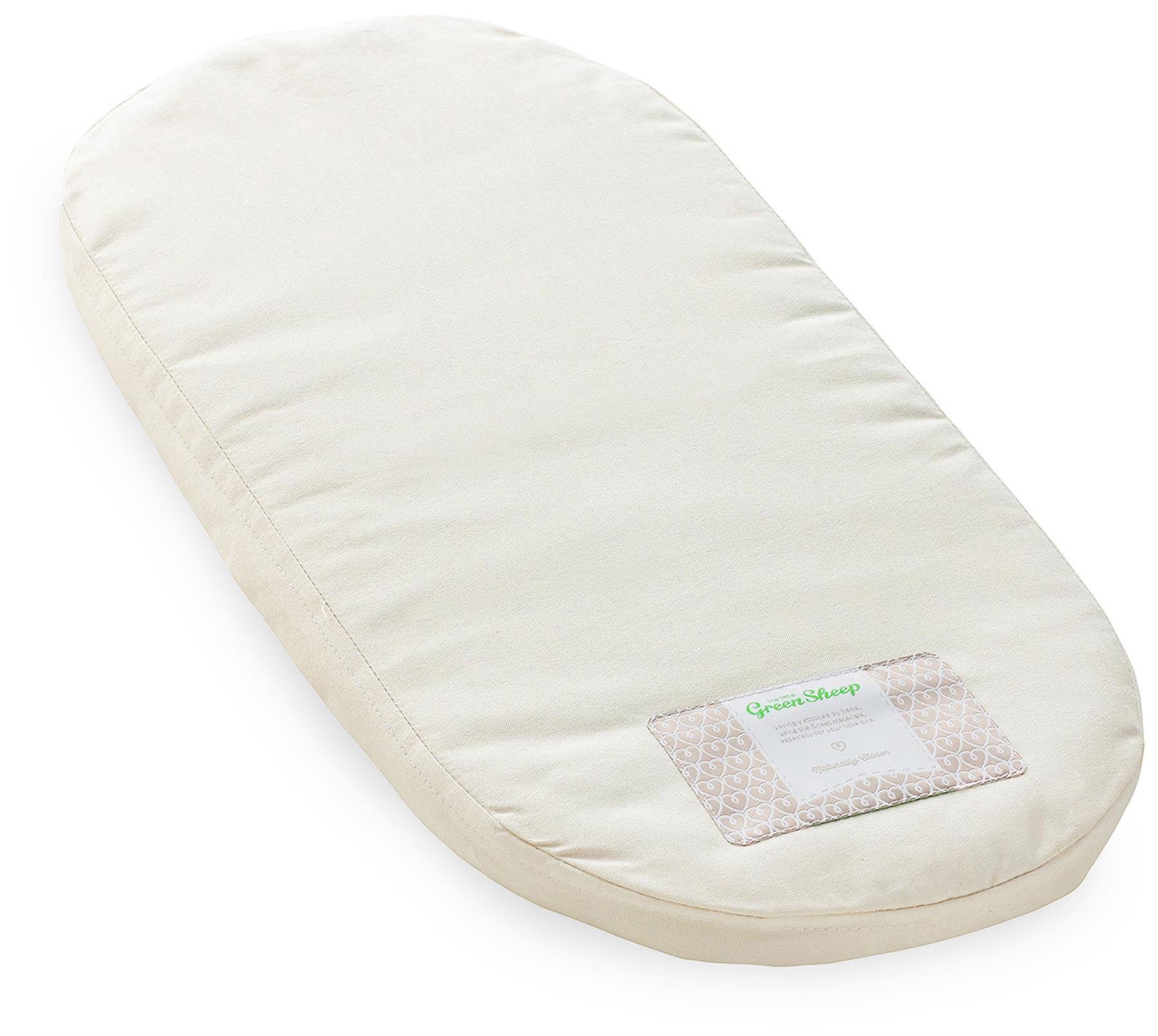 The Little Green Sheep Natural Mothercare Moses Basket Mattress