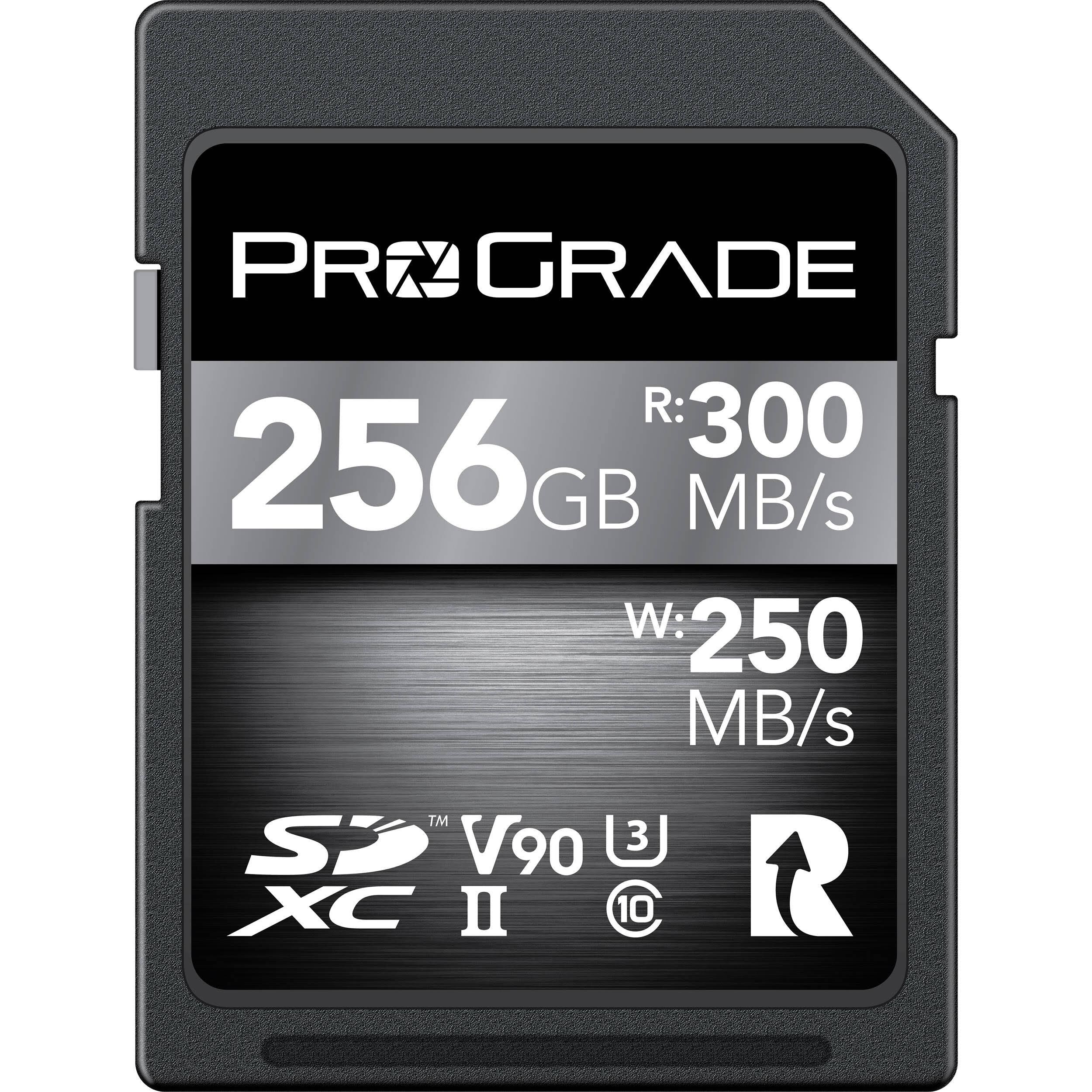 Prograde Digital 256gb UHS-II SDXC Memory Card
