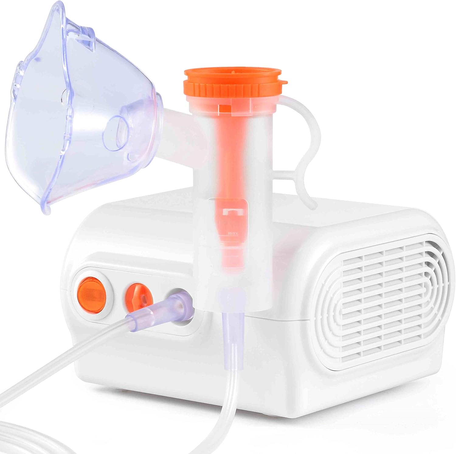 Nebulizer Breathing Machine, Pro Nebulizer Machine for Adults and Kids with 1 Set Accessory (x2 Adult Masks, x1 Child Mask, x1 Tubing, x10 Filters