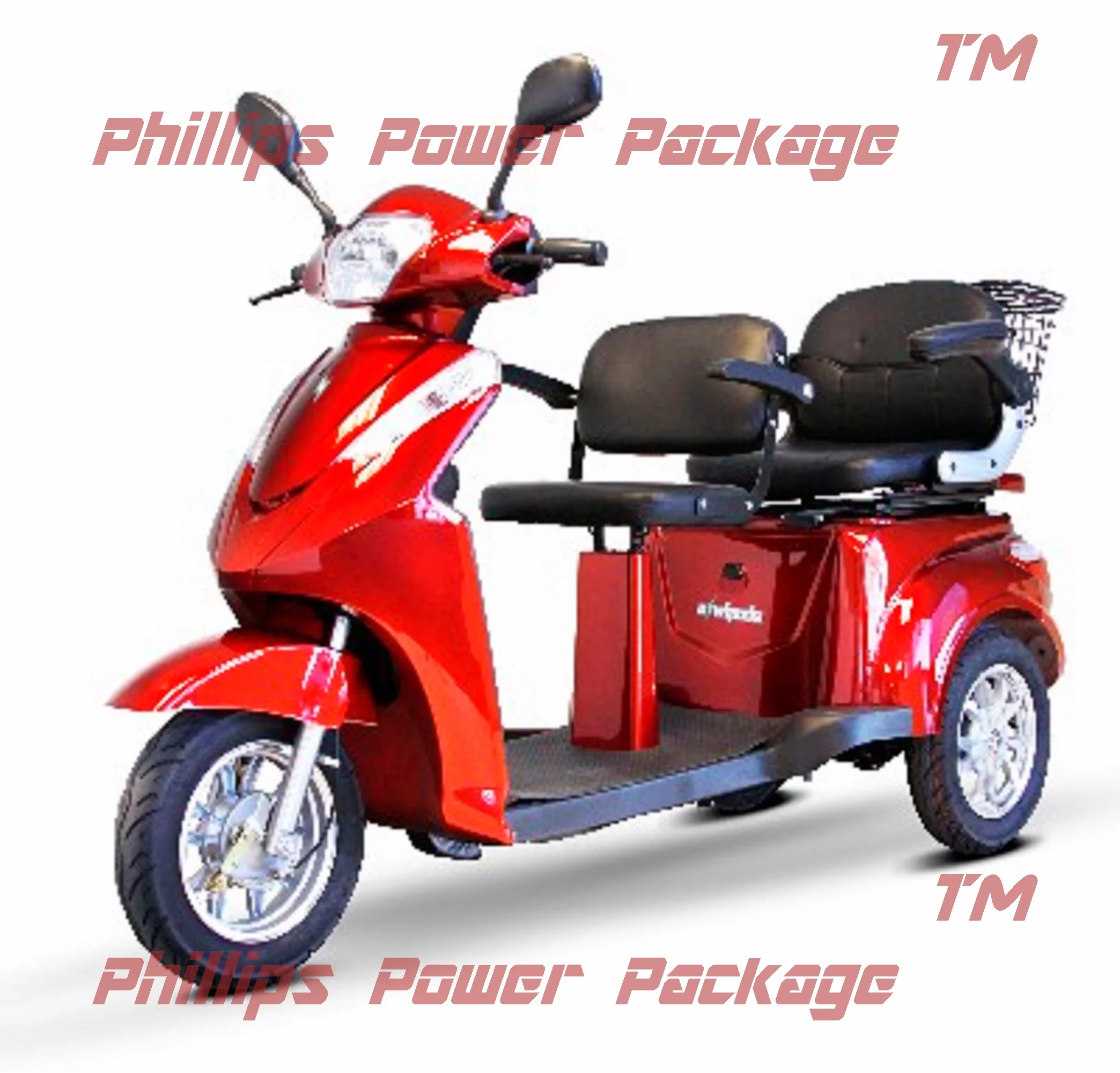 EWheels EW-66 2-Passenger Heavy-Duty Scooter
