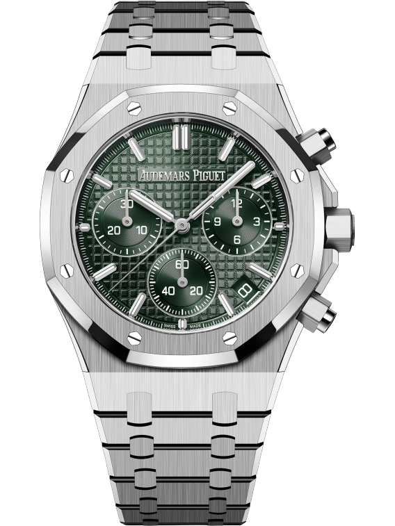 ROYAL OAK Khaki Green Dial CHRONOGRAPH 41mm