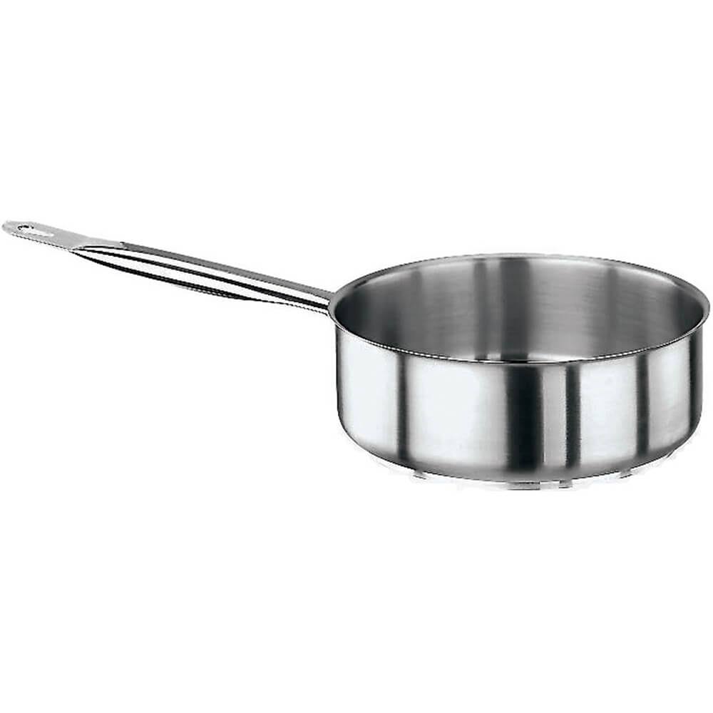 Paderno Saute Pan, No Lid, 13.75 qt Stainless Steel 11008-36
