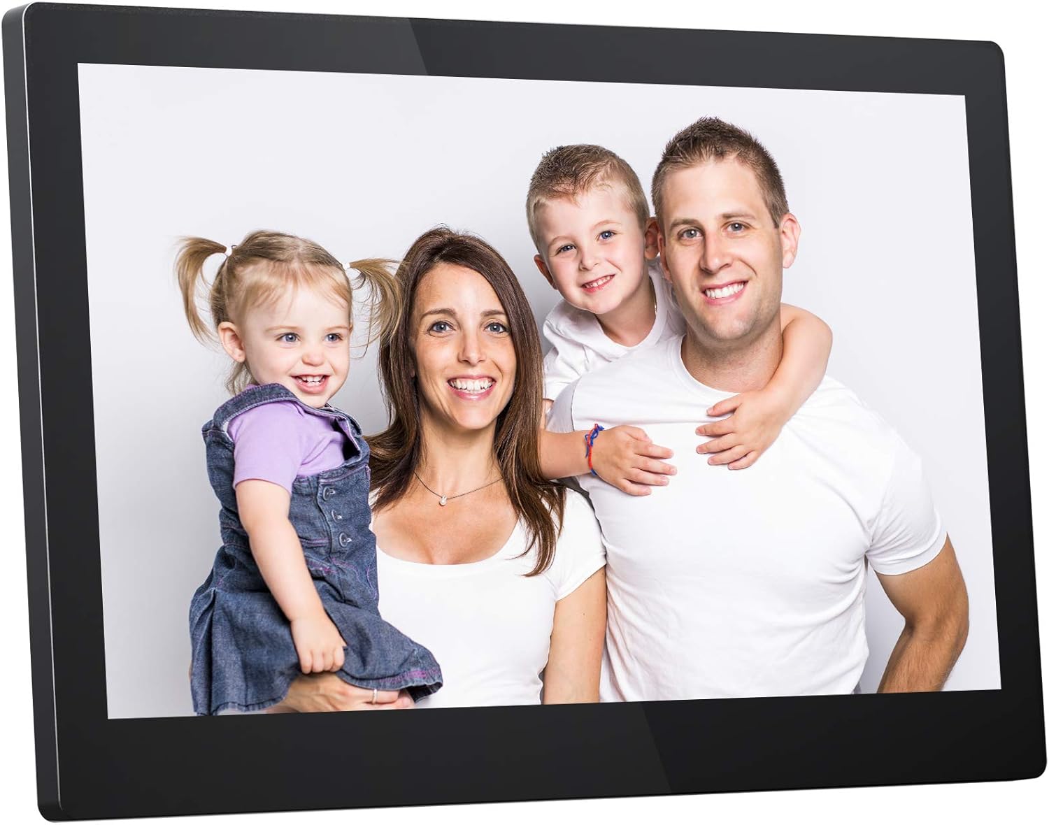 Dragon Touch Classic 15 Digital Picture Frame, 15.6” FHD Touch Screen WiFi Digital Photo Frame Instant Share Photos and Videos via App, Email, Cloud