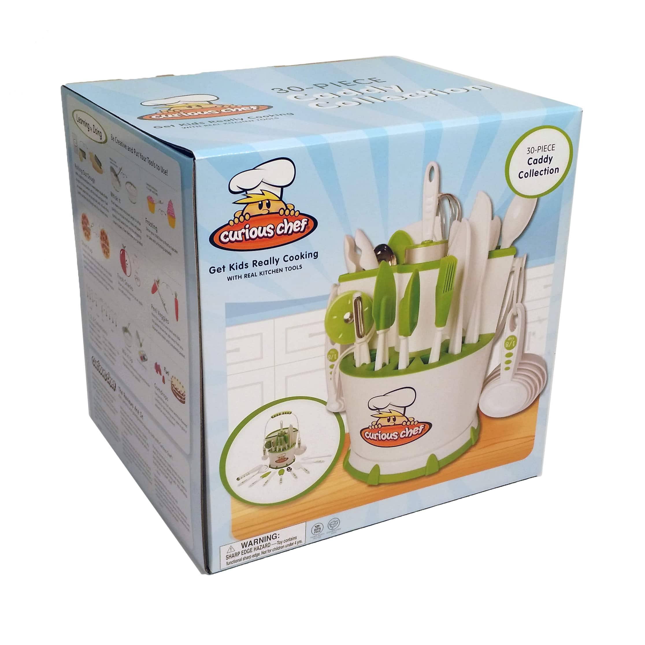 Curious Chef 30-Piece Caddy Collection, Assorted