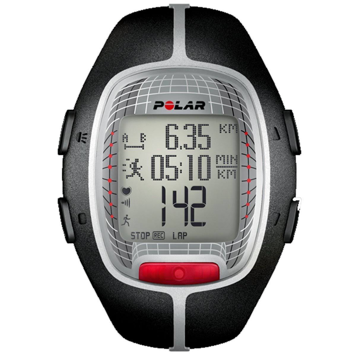 Polar RS300X - Activity Tracker Watch  with Heart Rate Monitor - Black - Megean