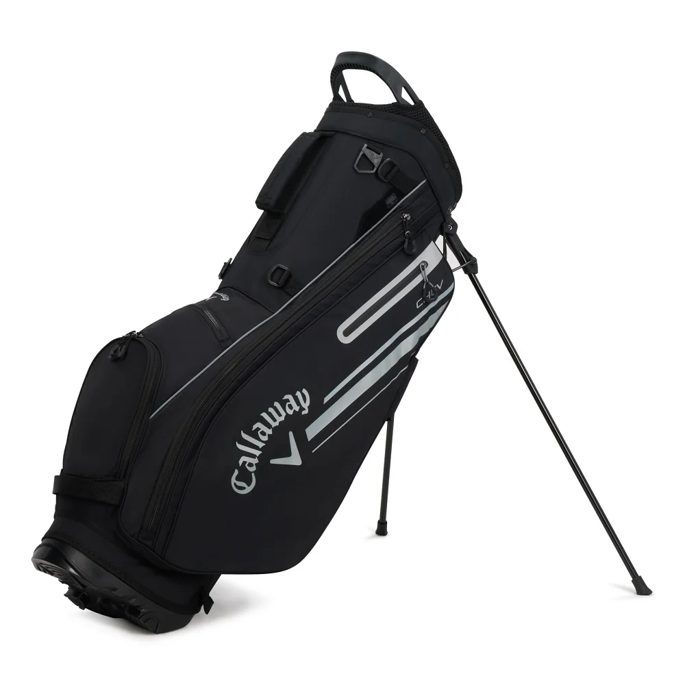 NEW Callaway Golf 2024 Chev Stand / Carry Bag 4-Way Top - Black - Curated Treasures Market