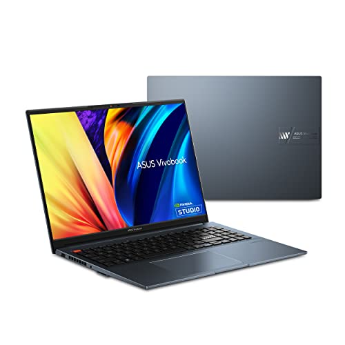 ASUS Vivobook Pro 16X OLED Laptop, 16” 16:10 OLED Display, Intel Core i9-13980HX CPU, NVIDIA® GeForce® RTX™ 4070 GPU, 16GB RAM, 1TB SSD