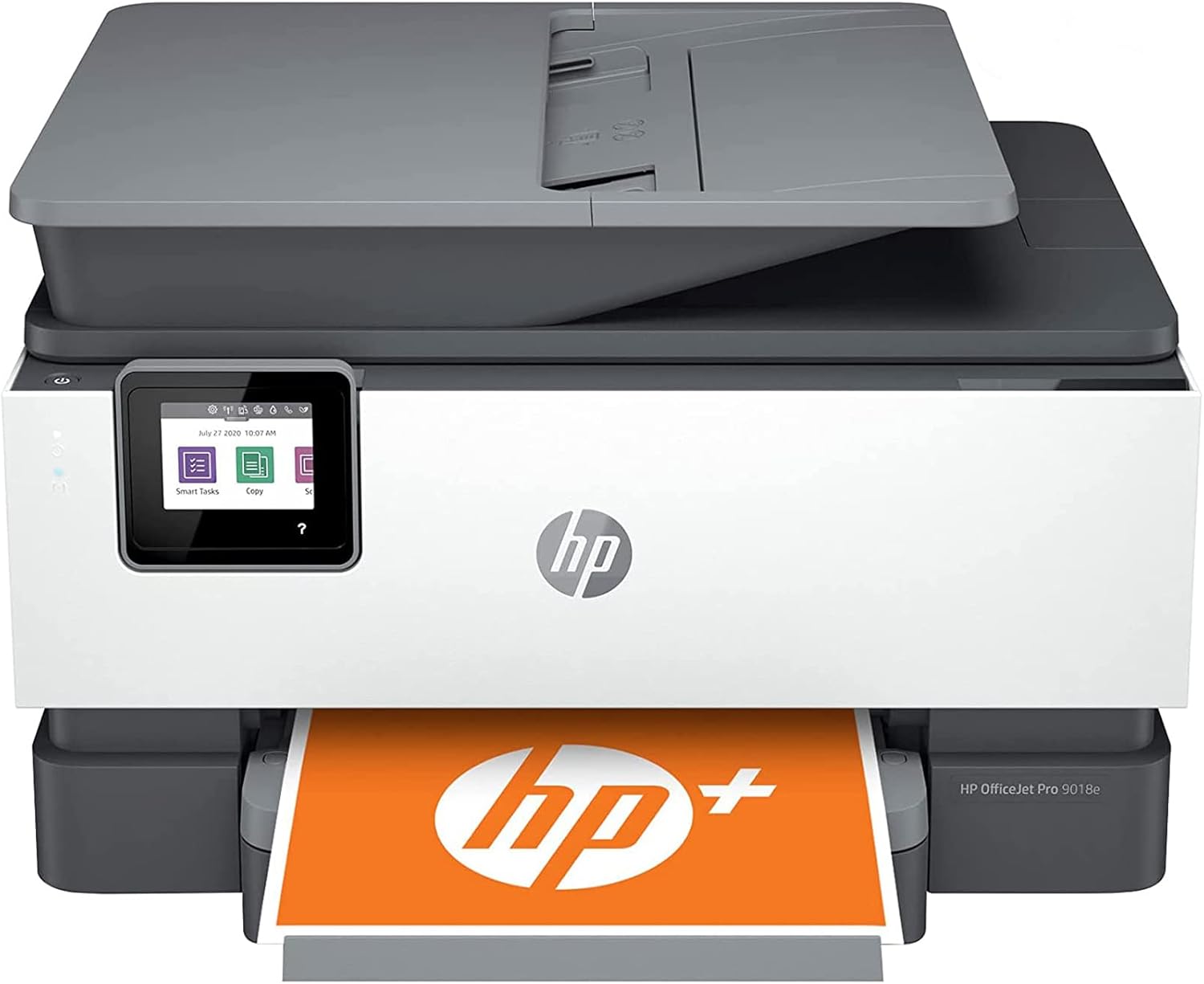 HP OfficeJet Pro 9018e Wireless All-in-One Inkjet Color Printer, Auto 2-Sided, Print & Copy & Scan & Fax, 22ppm, 4800 x 1200dpi, 35-Sheet ADF