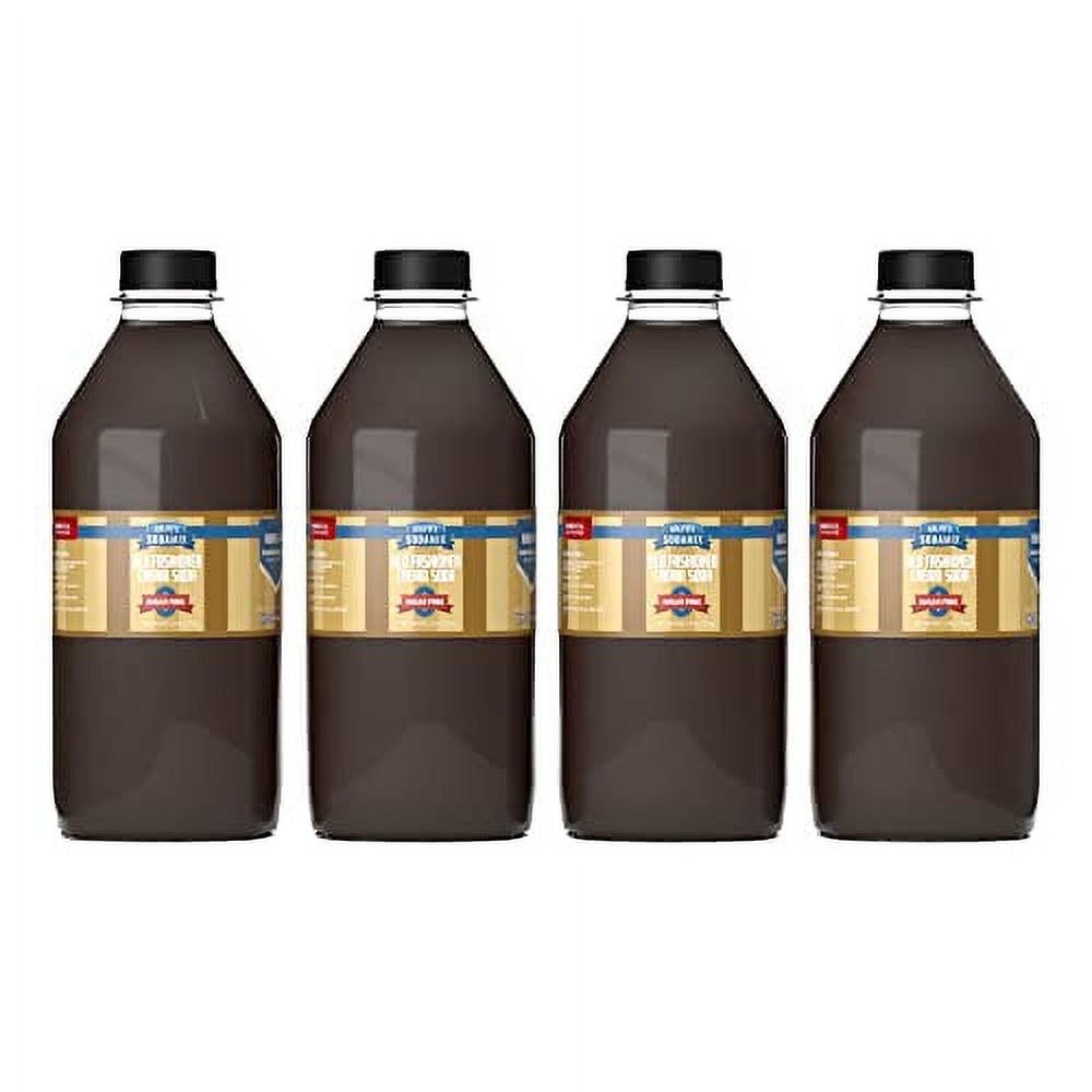 Ralph's SUGAR FREE Old Fashioned Cream Soda Sparkling Water Sodamix Flavors | Four 32oz Bottles
