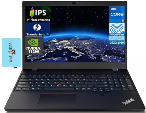 Lenovo ThinkPad P15v Gen 3 Mobile Workstation 15.6" IPS FHD Display (Intel i7-12700H, T1200 4GB, 16GB DDR5, 512GB SSD, Fingerprint, Thunderbolt 4