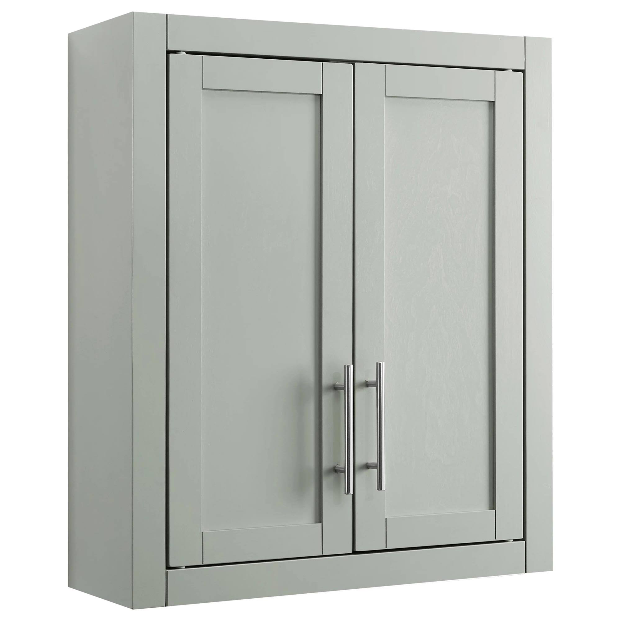 Savannah Wall Cabinet Gray - Crosley