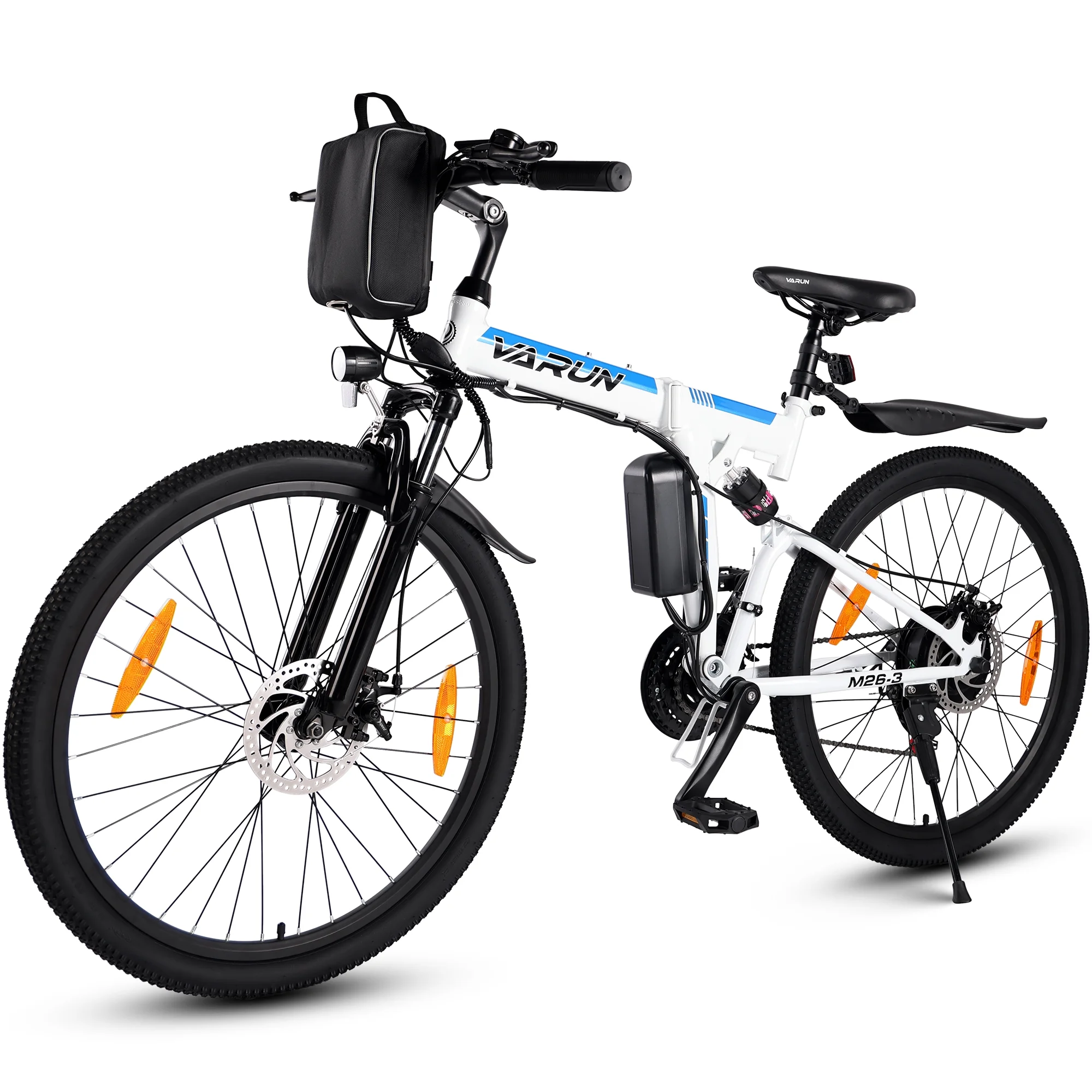 VARUN Electric Bike for Adults Foldable Ebike Peak 750W Motor, with 48V Removable Battery, up to 20+MPH 50 Miles