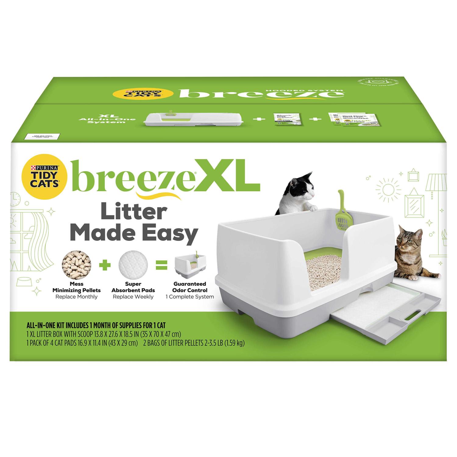 Purina Tidy Cats Breeze XL Cat Litter Box System - Pet Supplies online store