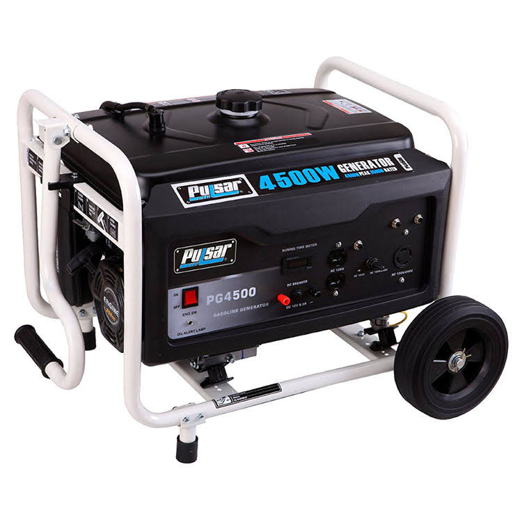 Pulsar GAS 4500W Generator Rated 3500W