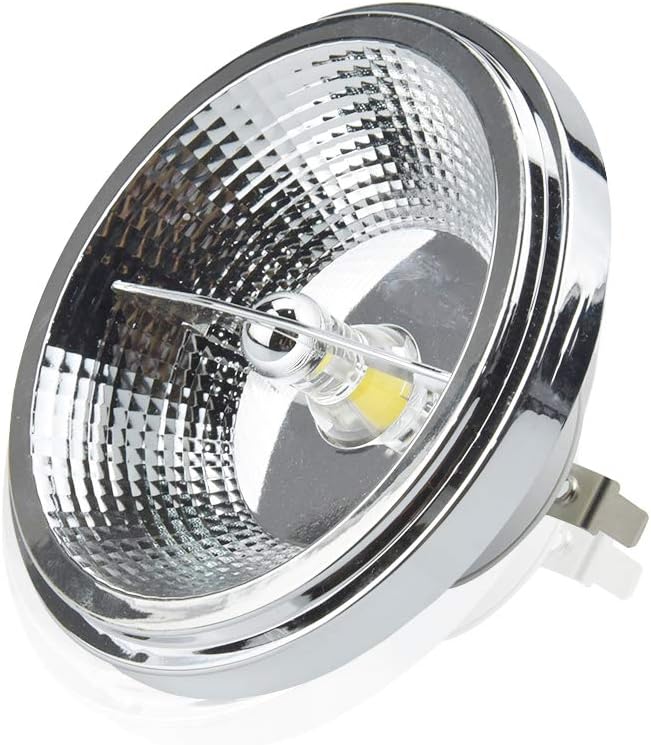 Luxvista AR111 LED G53 Retrofit Recessed Lighting - 12W (100W Equivalent) 120V ES111 Aluminized Reflector Flood Light Bulb