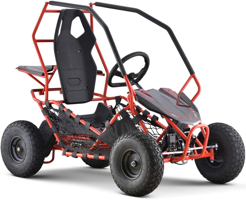 MotoTec Maverick Go Kart 36v 1000w Red