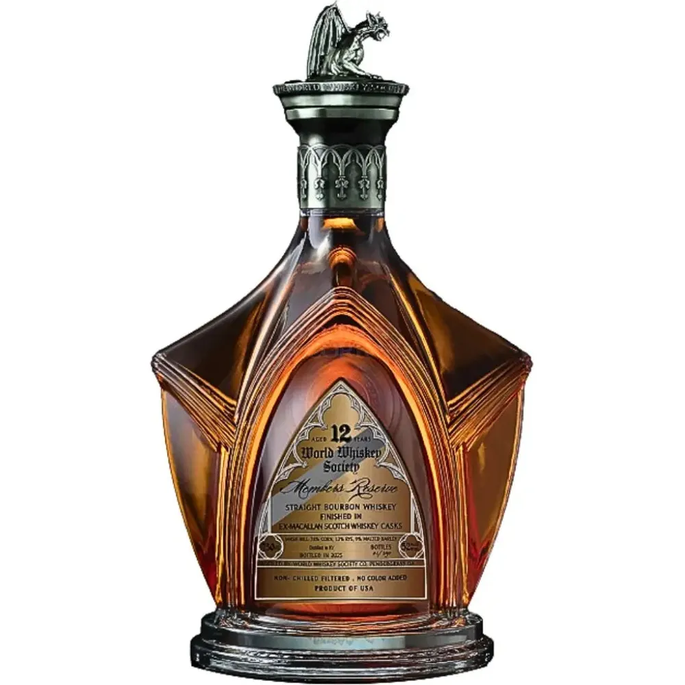 World Whiskey Society 12 Year Bourbon Finished In Ex-Macallan Cask - Nestor Liquor
