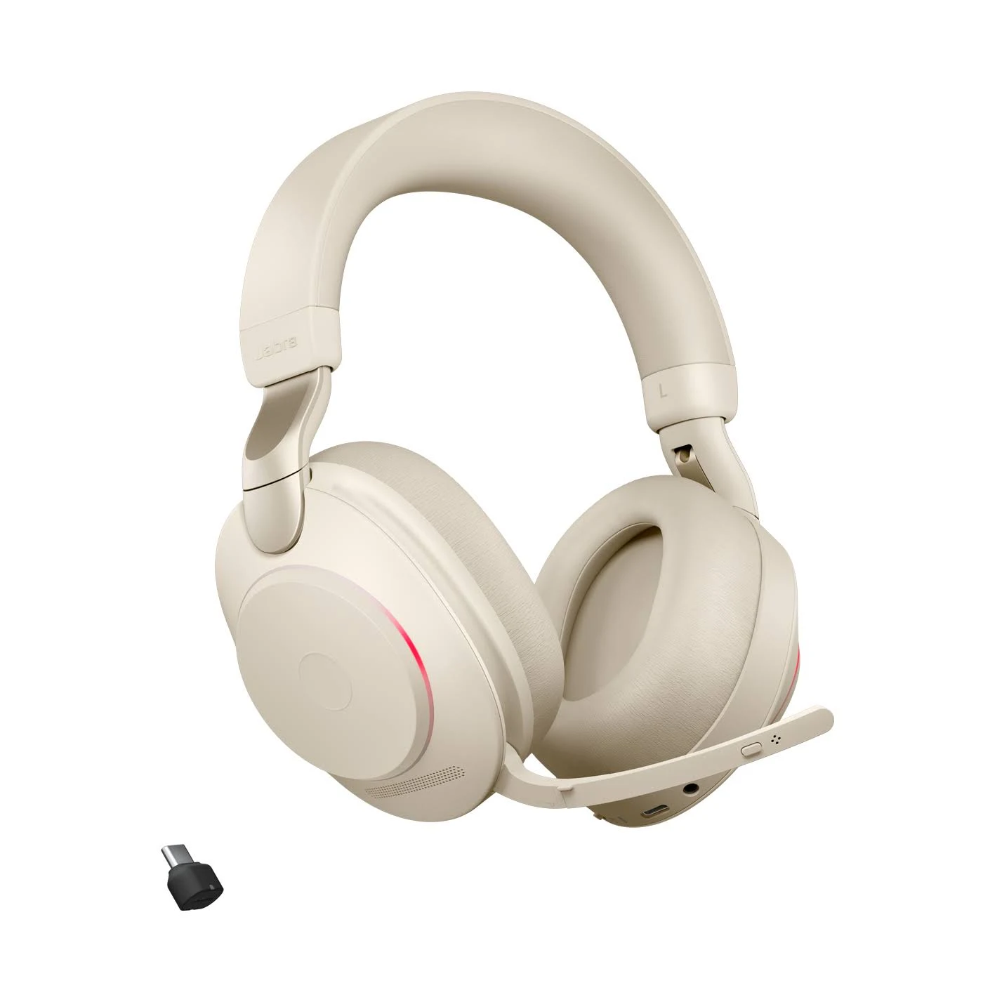 Jabra Evolve2 85 Headset - UC Stereo - Beige