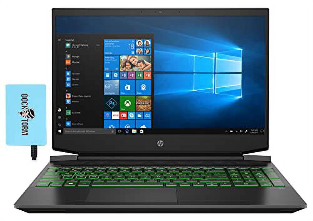HP Pavilion 15z 15.6" 144Hz FHD IPS Gaming Laptop (AMD Ryzen 5 5600H 6-Core, 64GB RAM, 128GB m.2 SATA SSD + 500GB HDD, GTX 1650