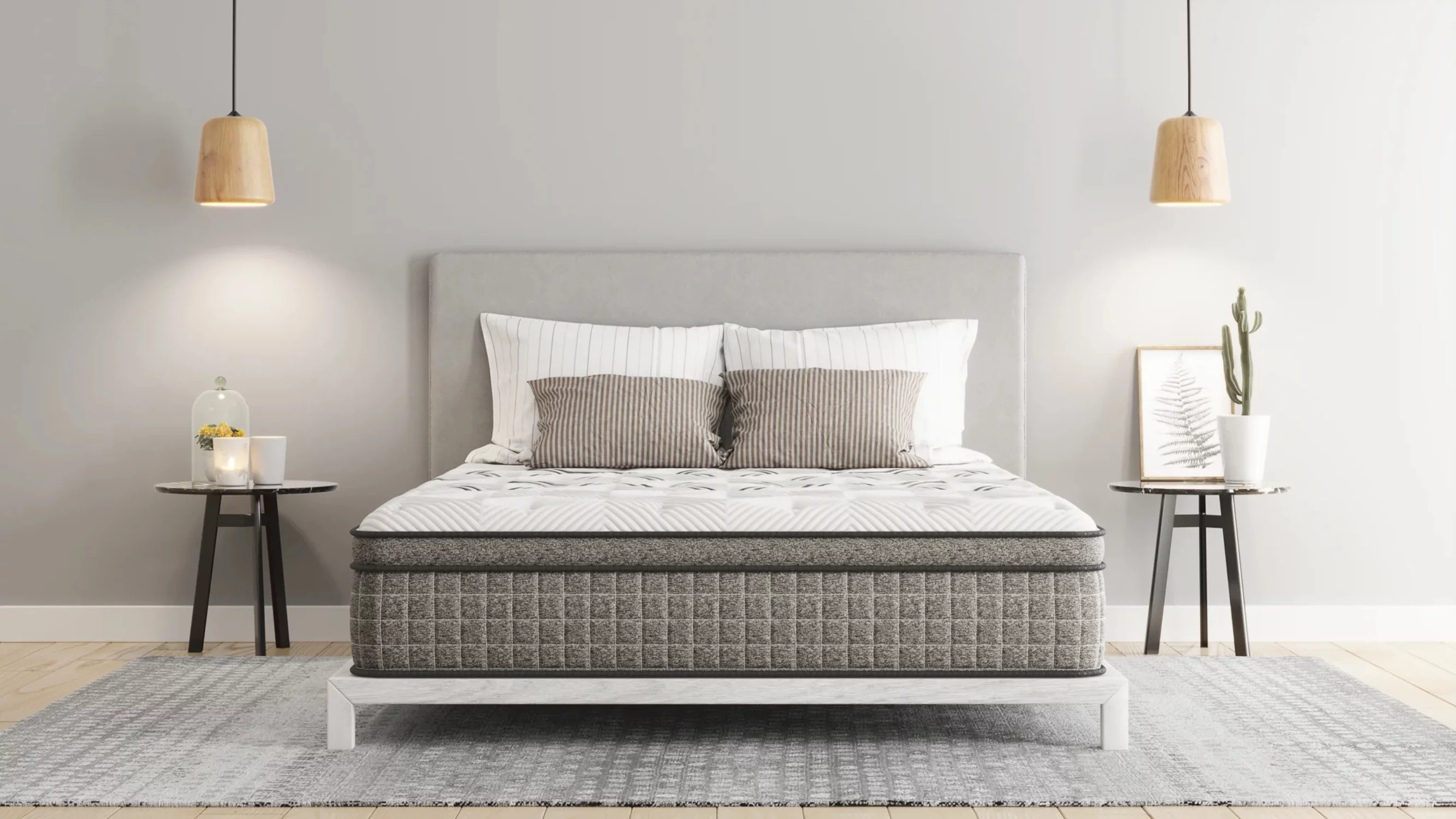 Diamond Mattress Drift Euro Top Medium Hybrid 12 Mattress - Made in USA